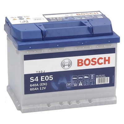BATTERIE AUTO BOSCH S4E05 START ET STOP EFB 0092S4E051 60 AH 640A 242x175x190 - Photo 1/4