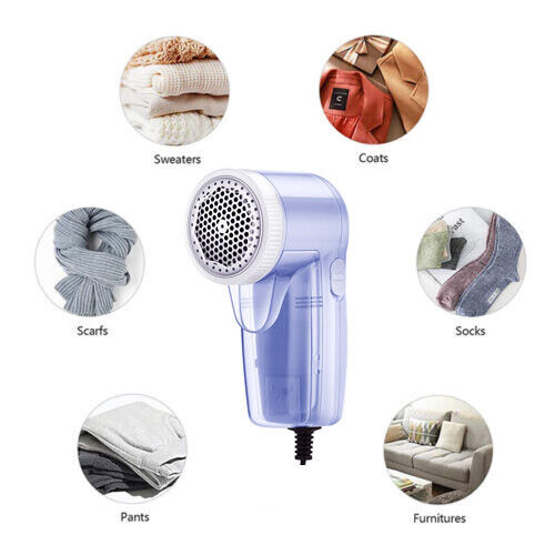 Ropa Eléctrica Pelusa Pastilla Removedor de Pelusa Telas Suéter Pelusa Afeitadora Hogar EE. UU. - Imagen 4 de 7