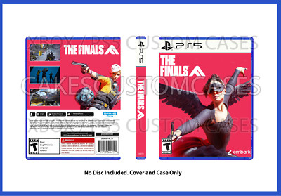 CUSTM CASE NO DISC The Finals PS5 Replacement CASE NO GAME SEE DESCRIPTION