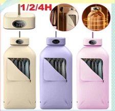 600W Portable Electric Clothes Dryer Folding Dryer Machine For Apartment Dorm US