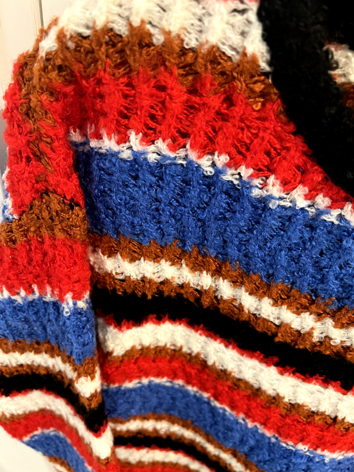 LOST + WANDER Multi Colored Striped Pullover Swea… - image 4