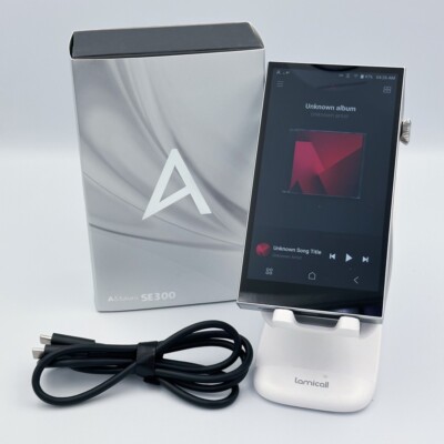ほぼ未使用品 Astell&Kern A&futura SE300 Silver Astell&Kern A&futura SE300 Digital Audio Player Silver Tested w