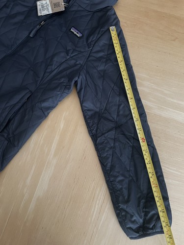 NEW—PATAGONIA Kid Youth Girl Nano Puff Diamond Quilted Jacket—M: 10—Smolder BLUE - Picture 9 of 10