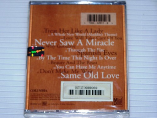 VERY RARE NEW & ORIGINAL MINIDISC BY PEABO BRYSON “Through the Fire” 12 Tracks - Picture 4 of 4