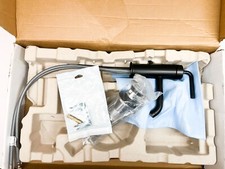 KOHLER K-14402-4A-BL Purist Bathroom Faucet/Straight Lever Handle, Matte Black