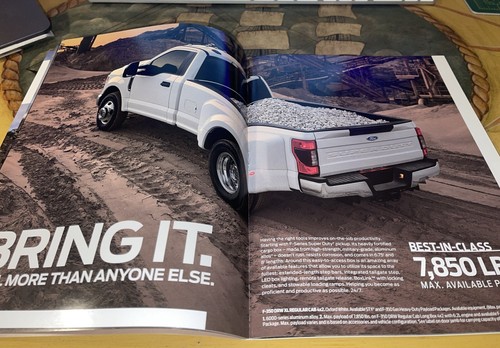 2021 FORD SUPER DUTY DEALER BROCHURE TREMOR STX XLT LARIAT KING RANCH PLATINUM - Picture 4 of 8