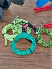 6 Replacement Lariats ASSORTED TYPE AND FEEL for the Original Cowboy Toy Roping