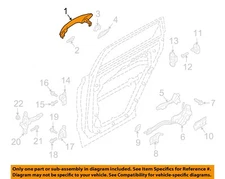 HYUNDAI OEM 19-23 Santa Fe Rear Door Lock Hardware-Handle, Outside 83650S1000
