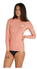 Oneill Ladies Basic UV Long Sleeve Rash Vest