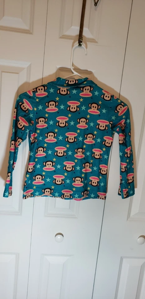Top de pijama Paul Frank para niña azul turquesa talla pequeña Foto 3 de 3