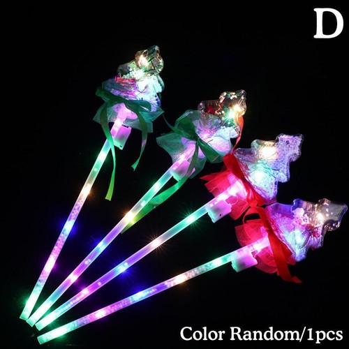 1 X Kids Toy Light-up Ball Wand Glow Stick LED Fairy Stick Toy' Rave B2W7 - Picture 27 of 29