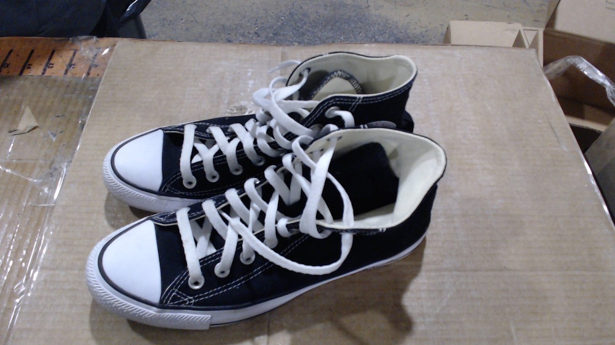 LikeNew_Converse All Star Hi Unisex Style Sneakers, Blac_Black_7