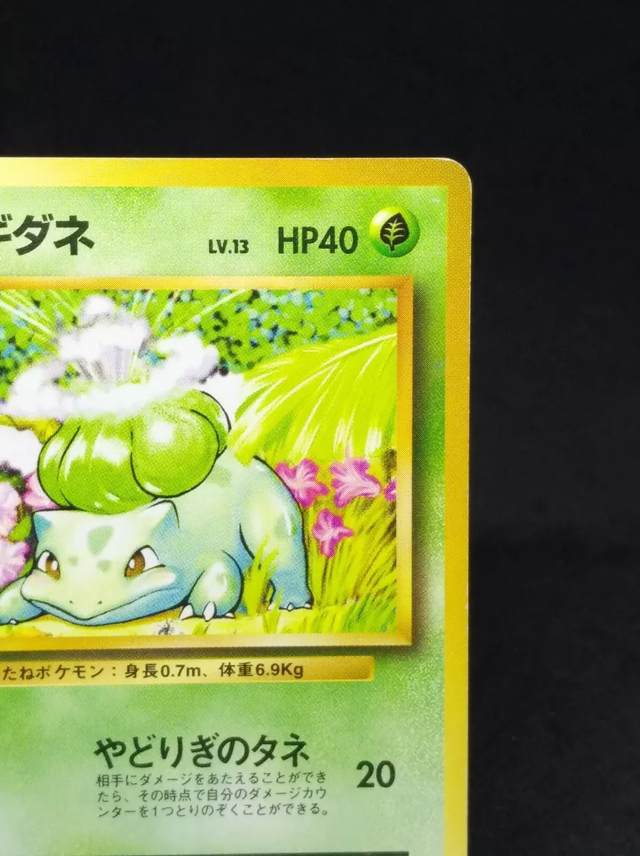 Erika's Bulbasaur #001 - Uncommon - Japanese Pokemon Singles » Japanese Gym  Leaders - Collector's Cache LLC