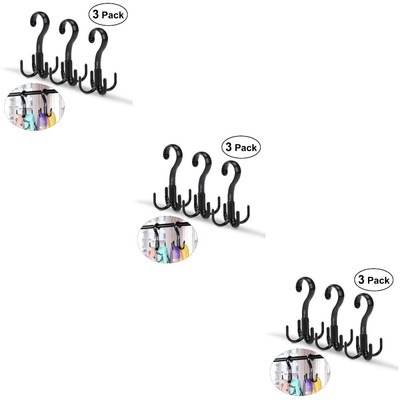 3 Count 3pcs Aufhänger Vier Klaue Aufhänger Rack Für Bad Schlafzimmer Wohnzimmer