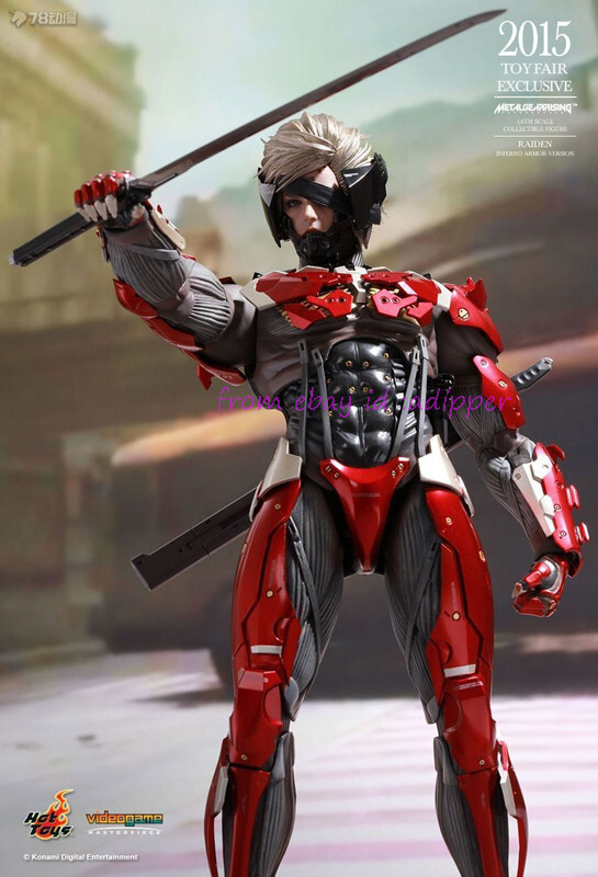 Hot Toys Vgm19 1/6 Metal Gear Rising: Revengeance Raiden (Inferno