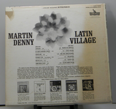 Martin Denny マーティンデニー Latin Village LP Martin Denny CD: Latin Village (1964) & The Versatile Martin
