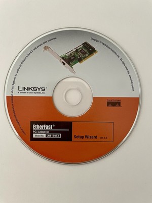 Linksys CD Etherfast PCI Adapter LNE100TX Setup Wizard Ver 1.5 
