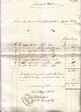 TT682-PONTIFICAL STATE-MEDICINE (BO) USED STAMPS APRIL 1853