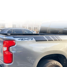 4x4 Silverado Decals Bedside Fits Chevrolet Chevy Rst Trail Boss Truck Vinyl 2p