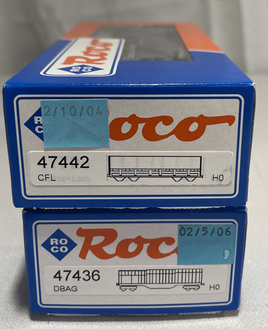 Roco HO Lot Of 2 47442 CFL 47436 DBAG Made in Slovakia | eBay