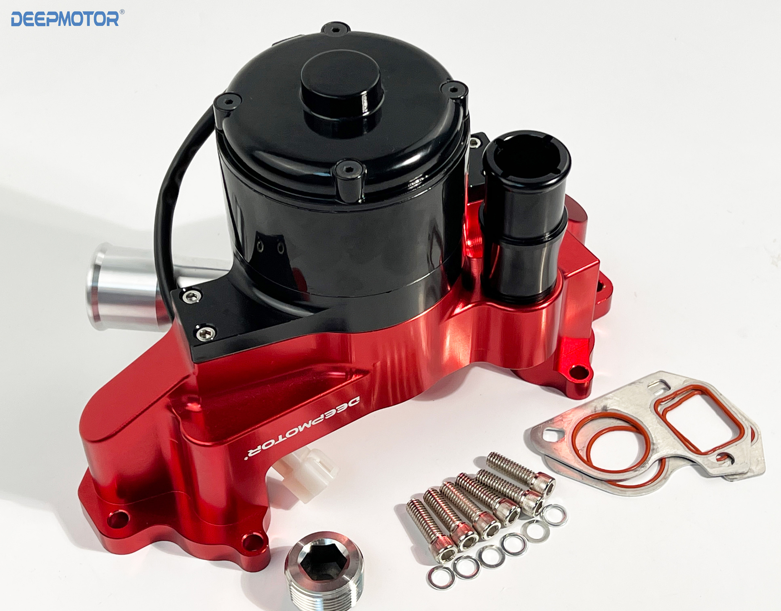 Deepmotor CNC LS LS1 LS2 LS3 LS6 6.0 Electric Water Pump Aluminum Red