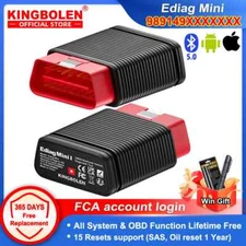 Bluetooth Auto Diagnostic Tool Full System SAS Reset 1 Year Code Reader Scanner