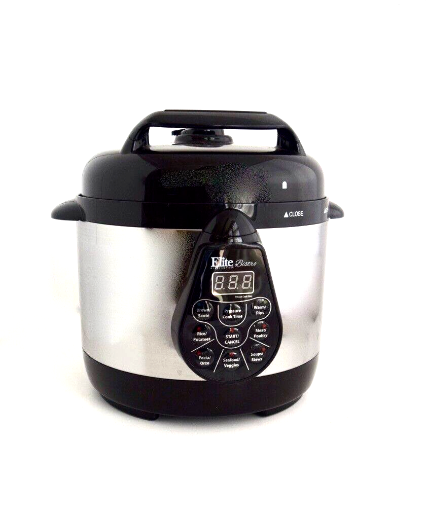 Elite Bistro Pressure Cooker 2 Qt Model EPC 202B OPEN BOX eBay