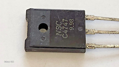 NSC TRANSISTOR 2SC4747 USED IN VARIOUS APPLICATIONS