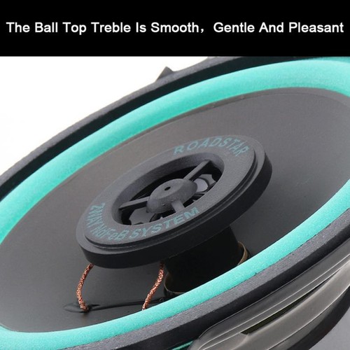 1x 5 Inch 100W 2-Way HiFi Coaxial Car Audio Stereo Speaker Full Range Ultra-thin - Picture 5 of 12
