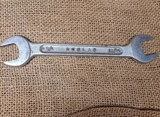 Dunlap Wrench Double Open End 3/4" X 11/16" Made in USA
