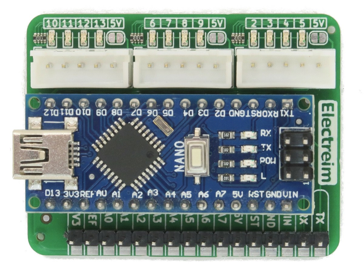 28BYJ-48 5V ULN2003A Stepper Motor Driver Shield for Arduino Nano