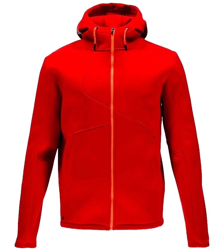 Spyder sudaderas de tamaño regular sólido para hombres