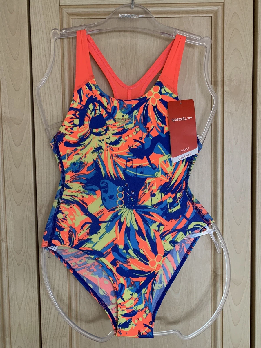 SPEEDO Racing Back Swimsuit Costume Endurance Size XS 6 Years. New BNWT
