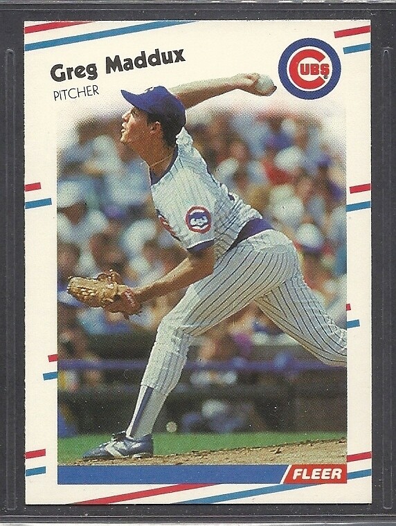 1988 Fleer Baseball - #423 - Greg Maddux - Chicago Cubs | eBay
