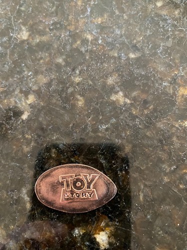 Disneyland Souvenir centavo prensado Toy Story "BUZZ LIGHTYEAR #1" #508 - Imagen 2 de 2
