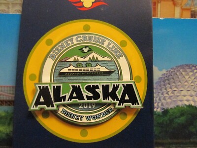 2019 Disney Cruise Line DCL Pin - Wonder, Alaska Limited Edition