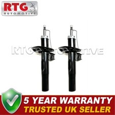 RTG Front 2x Shock Absorbers Fits VW Audi Skoda Seat 25mm Piston 55mm Strut OD