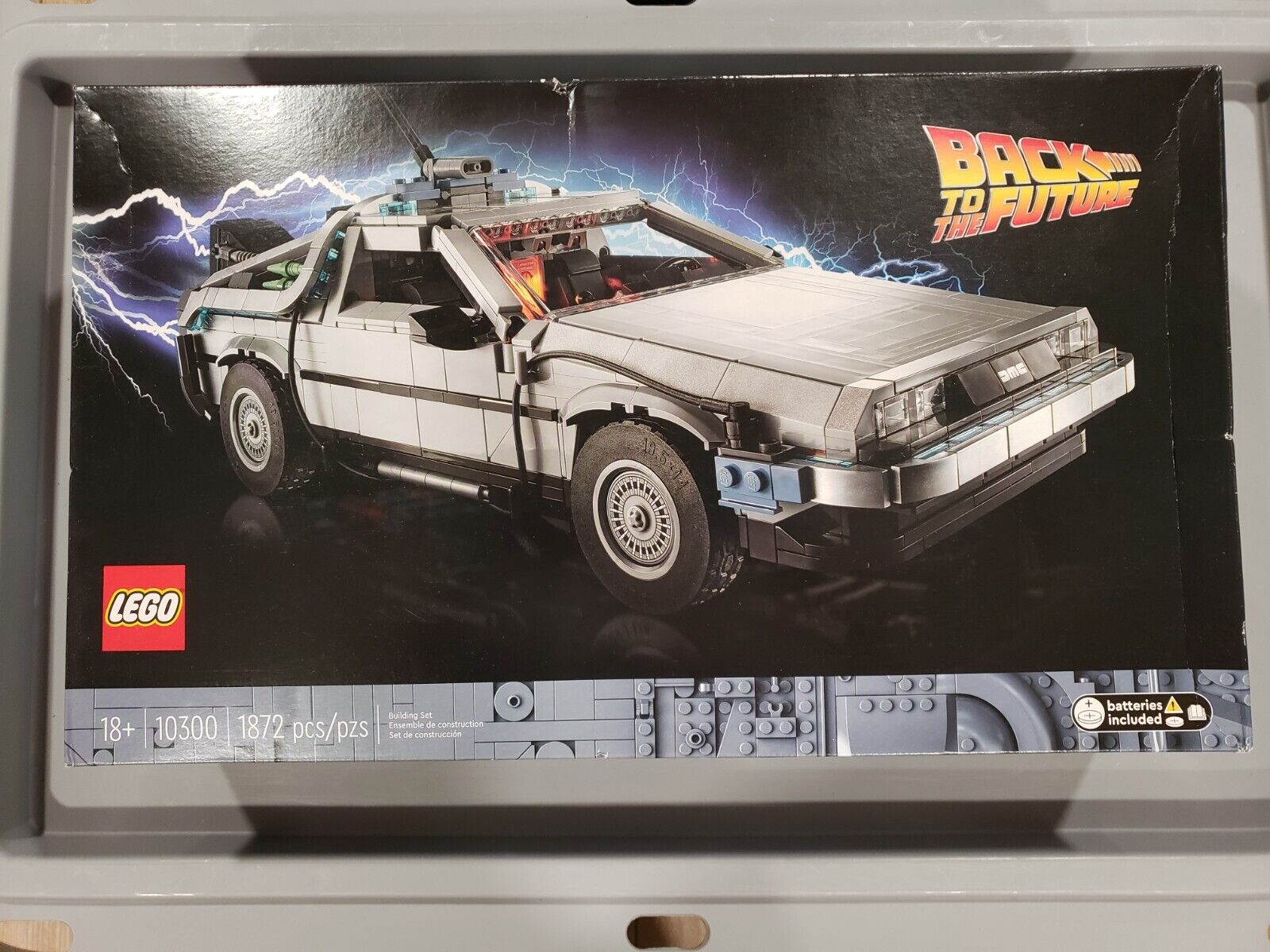 LEGO Icons CREATOR EXPERT: Back to the Future Time Machine (10300)