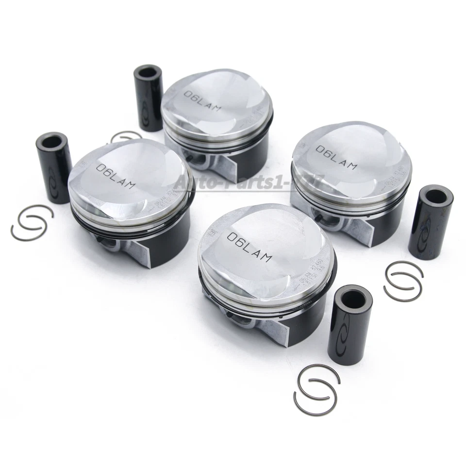 Juego de 4 anillos de pistones MAHLE STD Φ23mm muñeca para VW CC AUDI A3 A4 A5 TT 1.8 TFSI Foto 2 de 4