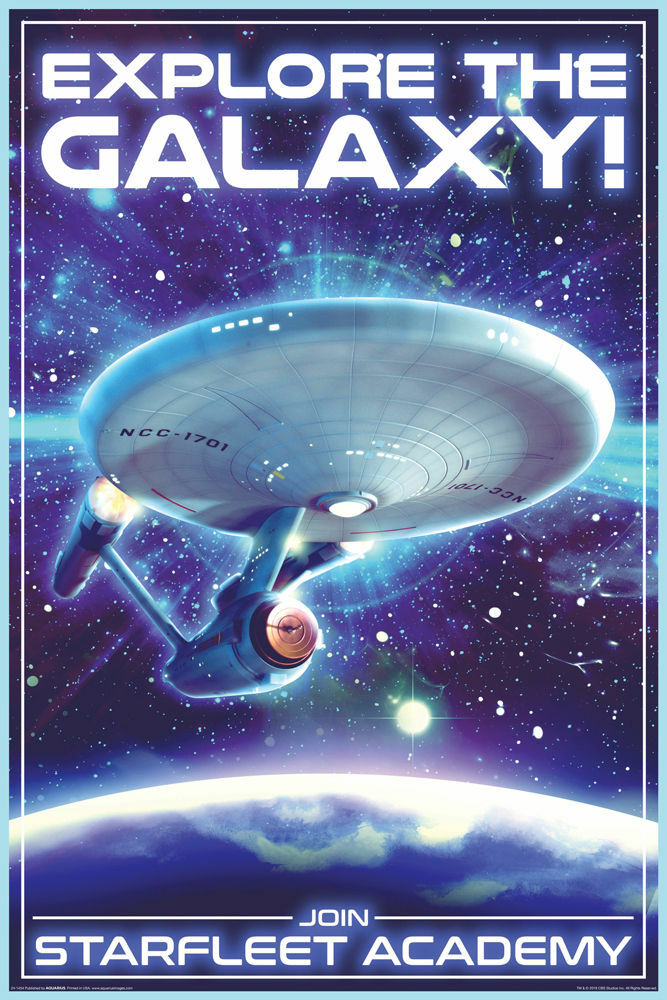 STAR TREK - JOIN STARFLEET ACADEMY POSTER - 24x36 EXPLORE 241454