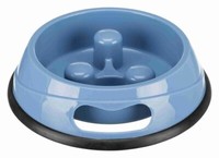 Trixie Slow Feed Napf 1,5L Anti Schling Napf Hastiges Fressen Hunde Futter