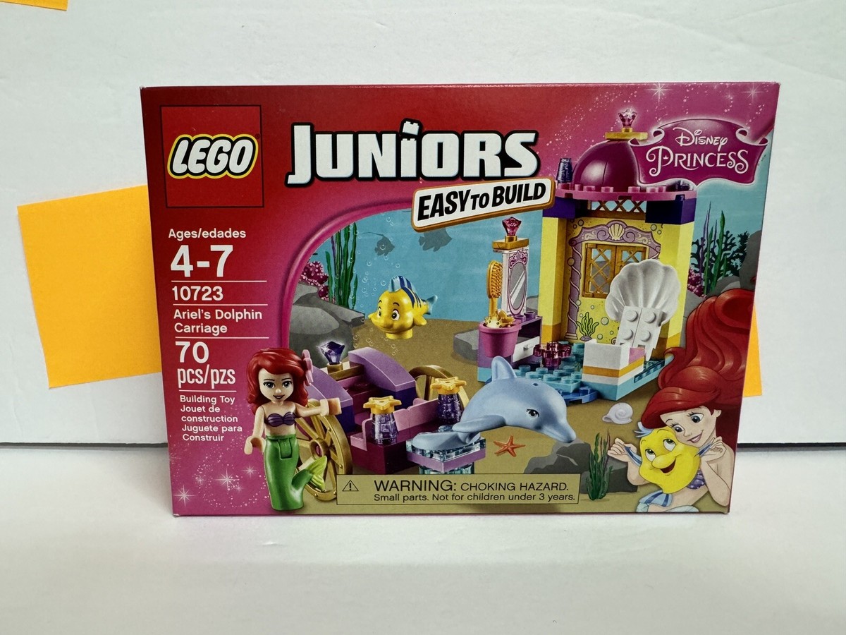 LEGO 10723 Juniors Disney Princess Ariel's Dolphin Carriage New Retired GY3