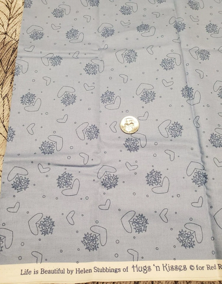 Florero corazón flores tela edredón abrazos y besos Life is Beautiful de 1 año Foto 3 de 3