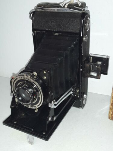 1934 ZEISS IKON Nettar Camera 515/2 ANSTIGMAT LENS 1:6.3 f6.3 10.5cm 105mm CASE - Picture 2 of 12