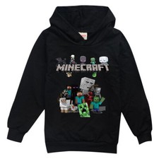 Minecraft Jungen Mädchen Jacke Kinder Sweats...