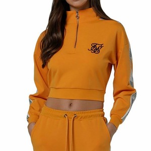 Sudadera SikSilk Cropped 90S Panel Poly - XS - GLAMI.es