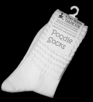 BNWT New Style Ankle Length Irish Dancing Poodle Socks