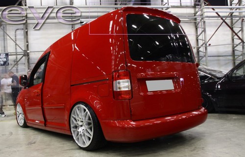 VW Caddy 2K Doble Puertas De 2003 Trasero Spoiler Techo Spoiler Alerón - Imagen 3 de 4