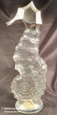 Vtg 1973 Avon Sea Horse Skin So Soft Bath Oil Decanter 6 ounce Empty Bottle