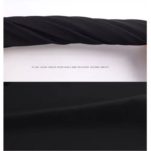 Fashionable Women's Loose Office Pants High Waist Straight Leg Casual Length - Foto 12 di 29